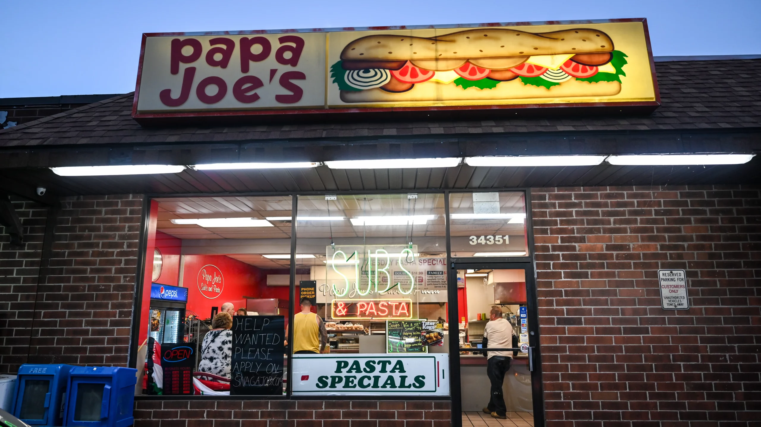 Papa Joe's Subs & Pasta